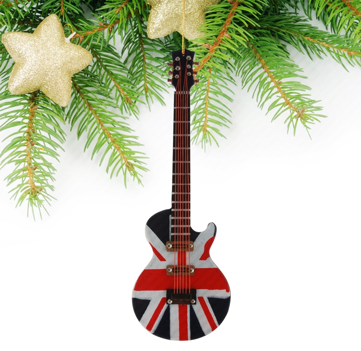 Miniature the Union Jack Guitar-TEG41
